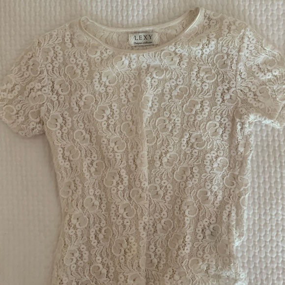 Vintage Lace Shirt - Picture 1 of 6